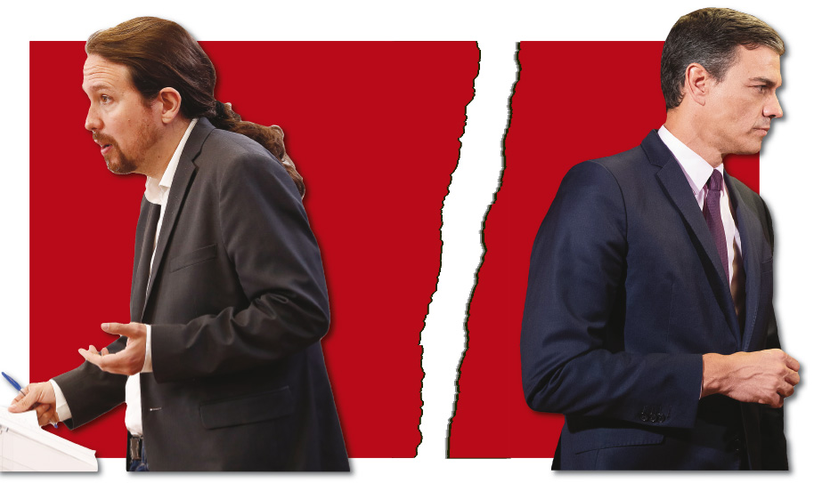 Pablo Iglesias y Pedro Sánchez. Se buscan Culpables