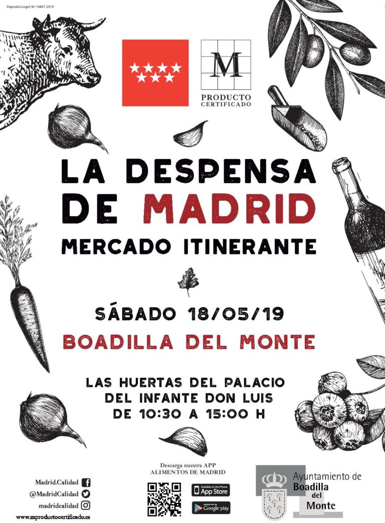 La Despensa de Madrid llega de nuevo al Palacio de Boadilla del Monte este fin de semana