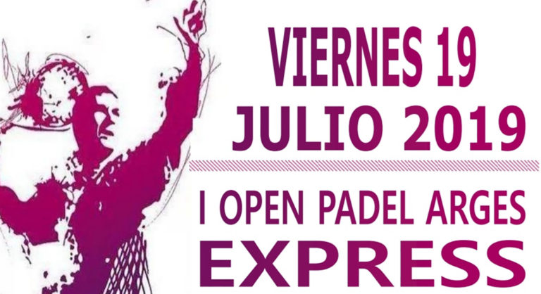 Cartel del Torneo de Padel de Argés