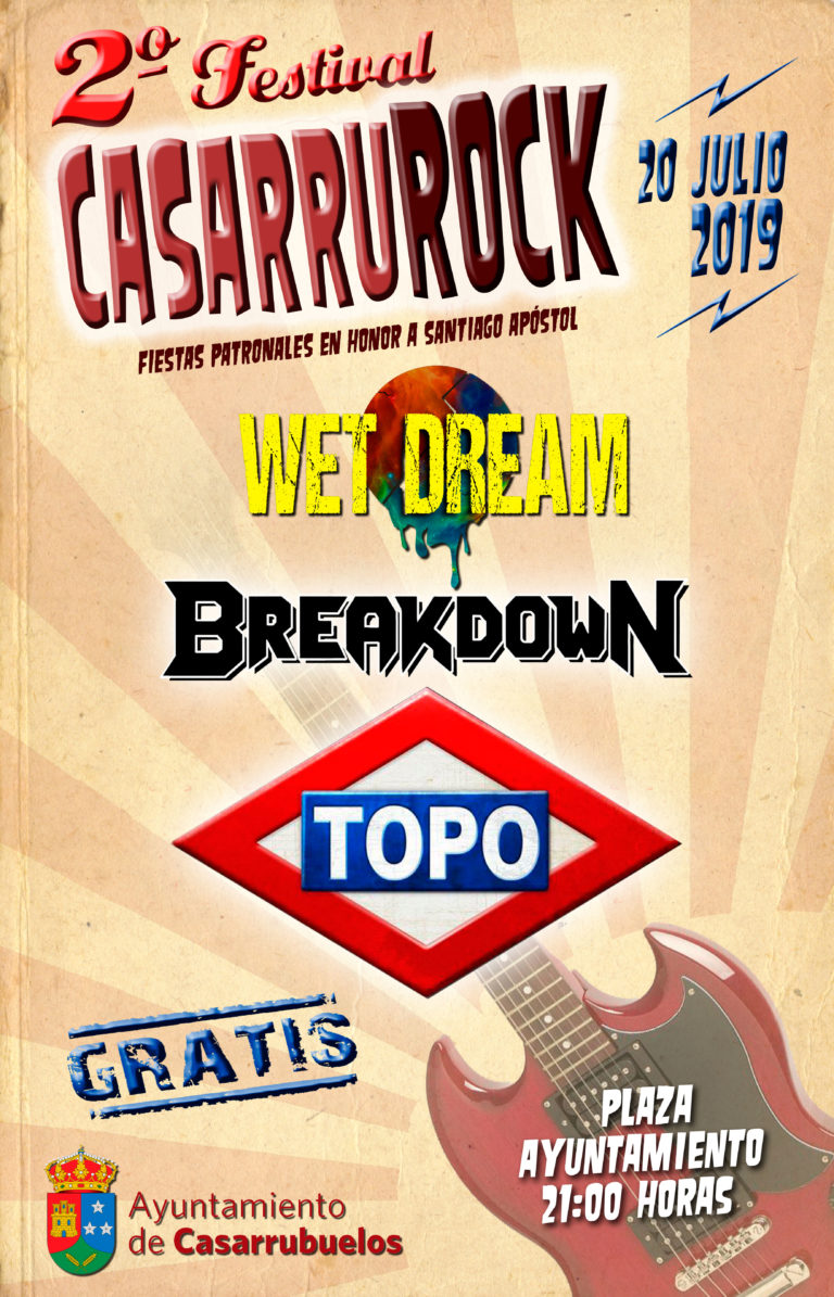 Cartel II Edición Festival Casarrurock