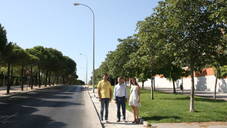 Tres Cantos invierte 152.000 euros en nuevas luminarias para la Avenida del Parque