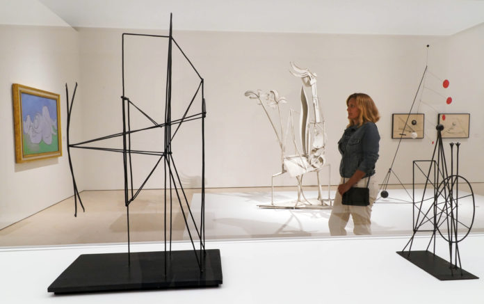 Exposición Calder-Picasso en el Museo Picasso Málaga.