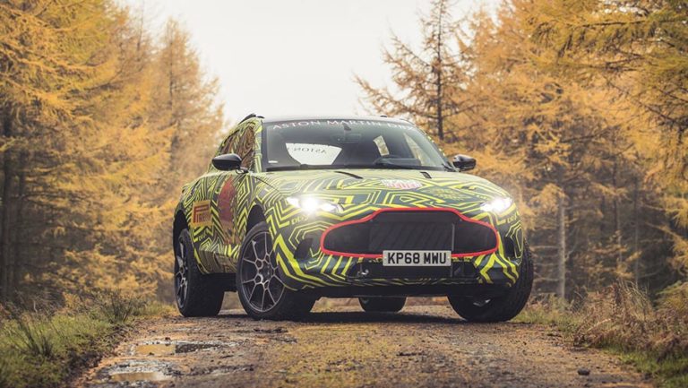 El DBX de Aston Martin tendrá accesorios para ofrecer una vida llena de lujos