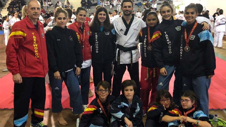 El club de taekwondo Championdo de Tres Cantos vuelve del 4º Open TKDSAC con pleno de podiums