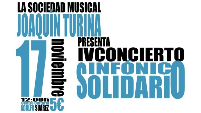 Tres Cantos acoge el IV Concierto Sinfónico Solidario a beneficio de la Asociación AMI 3