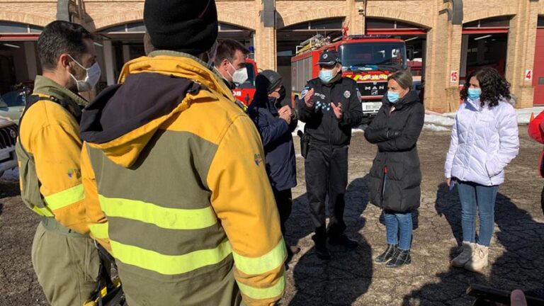 Una brigada más del Ejército con 123 efectivos se suma a las labores de limpieza de nieve en Toledo