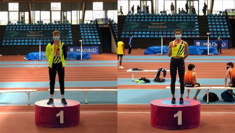 El Club de Atletismo Colmenar Viejo consigue tres nuevas medallas, ahora en el Campeonato de Madrid Sub-18