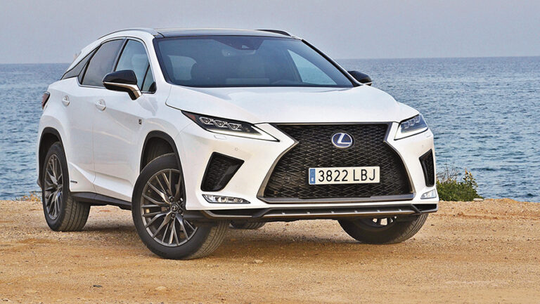 Lexus RX 450H F Sport: Lavado de cara para el SUV híbrido nipón