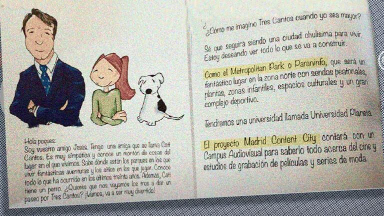 Prohíben la distribución del libro ‘Tres Cantos, una ciudad de cuento’ y tendrán que retirar los ejemplares ya repartidos