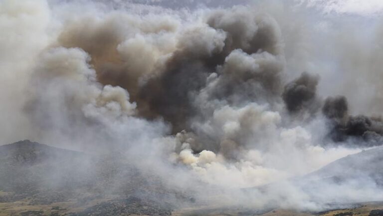 El fuego arrasa la provincia de Ávila en medio de la ola de calor