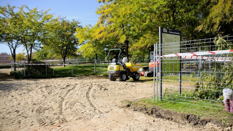 Comienzan las obras de remodelación del parque Hermanos Machado de Boadilla