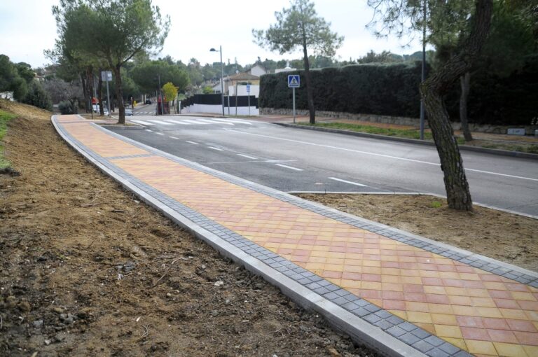 Finalizan las obras de la calle Río Duero, en parque Boadilla