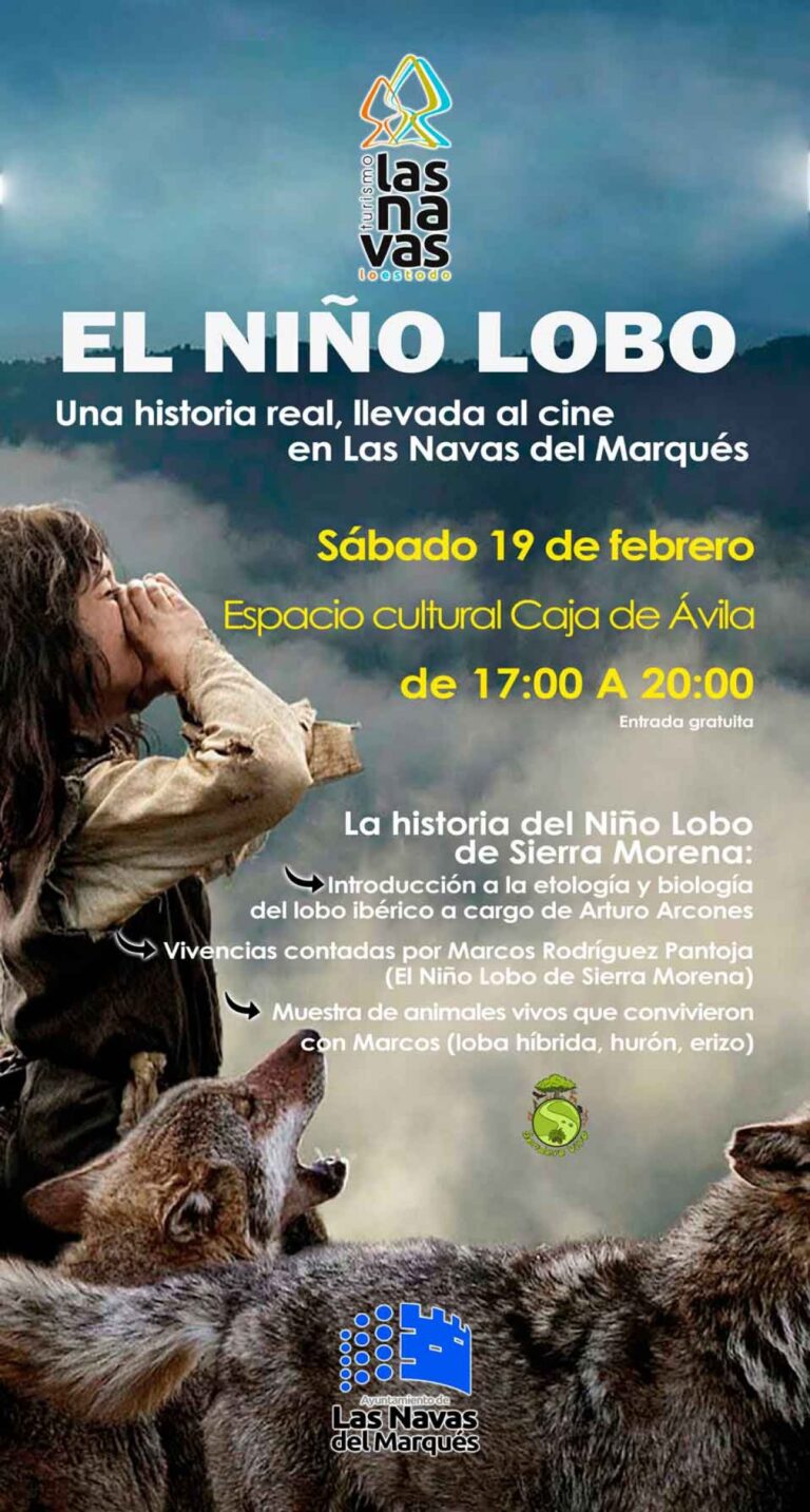 Conferencia sobre la historia del Niño Lobo de Sierra Morena, en Las Navas del Marqués