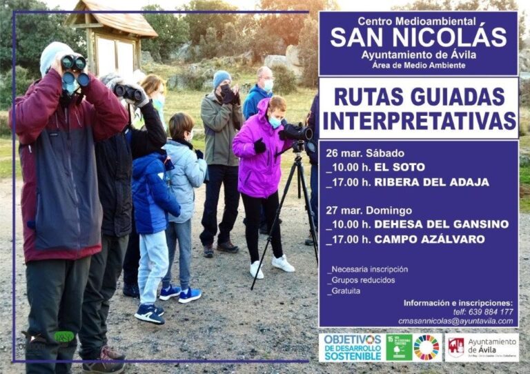 Celebración en Ávila de rutas interpretativas en espacios naturales