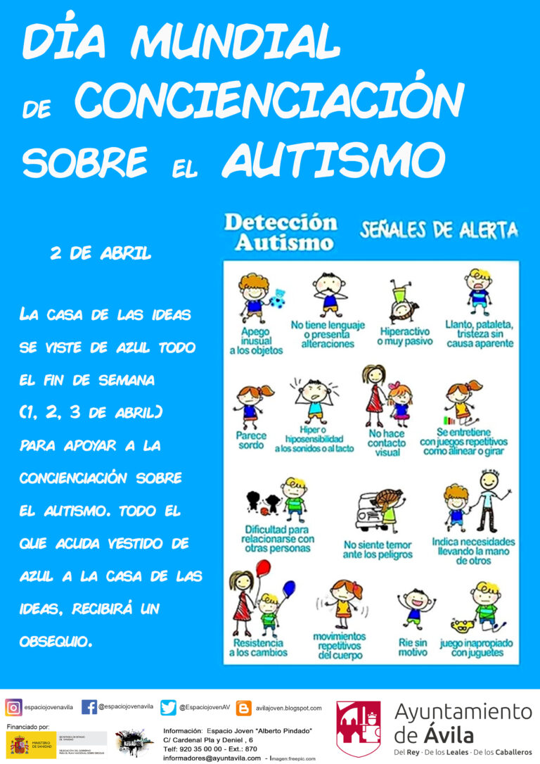 Día Mundial del Autismo en Ávila