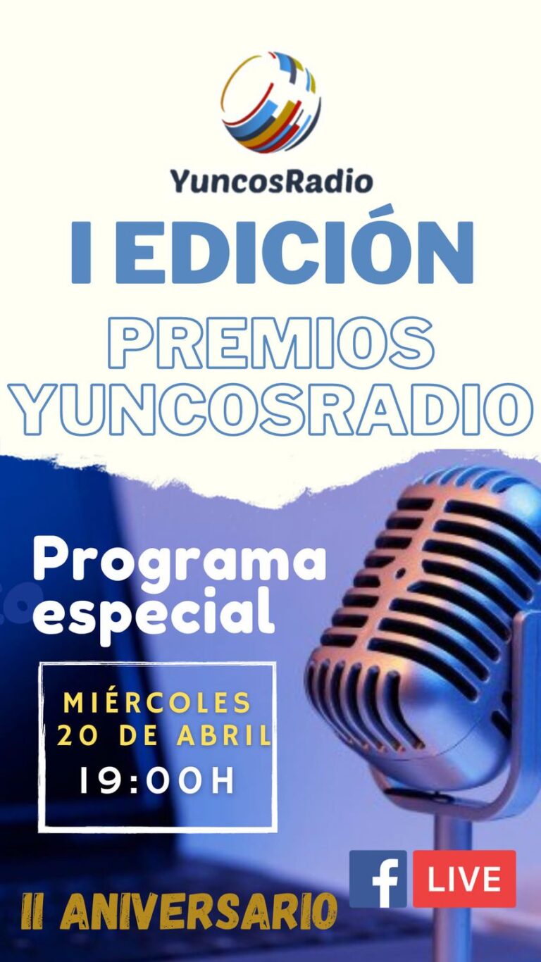 Entrega I edición premios YuncosRadio