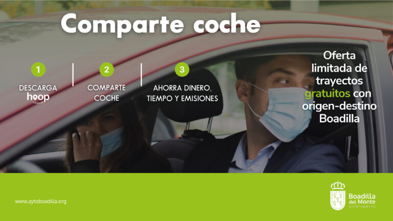 Boadilla apuesta por el uso del coche compartido