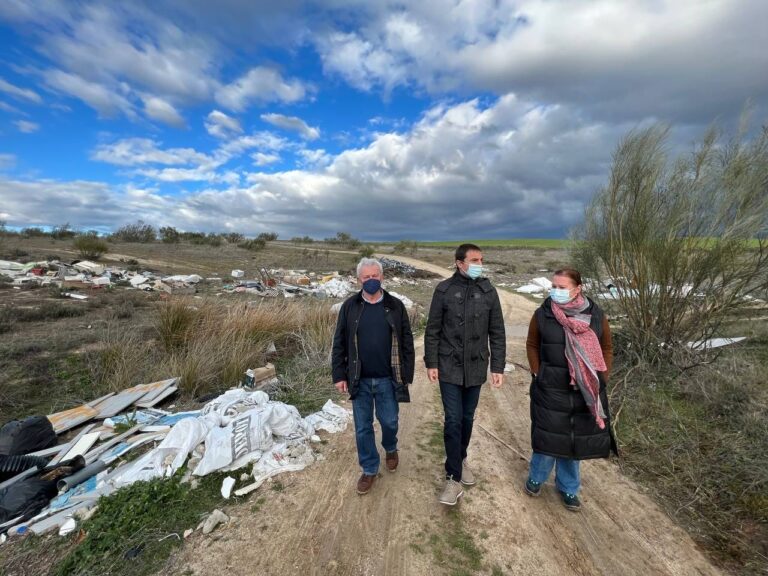 El PSOE denuncia la situación de los residuos en Majadahonda