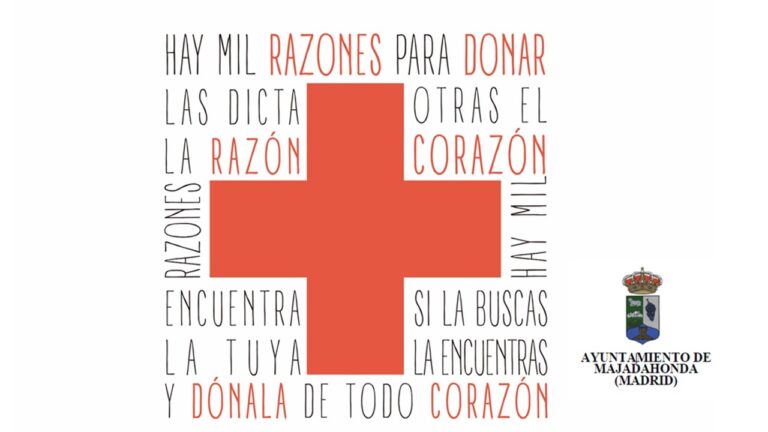 Campaña de donación de sangre en Majdahonda los días 12 y 13 de agosto