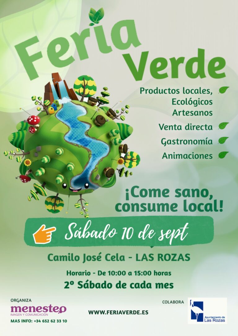 Debut de los productos agroalimentarios de ´Ávila Auténtica´ en la Feria Verde de Las Rozas