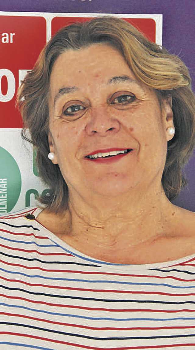 Paloma Maroñas, candidata del PSOE a la Alcaldía de Colmenar Viejo