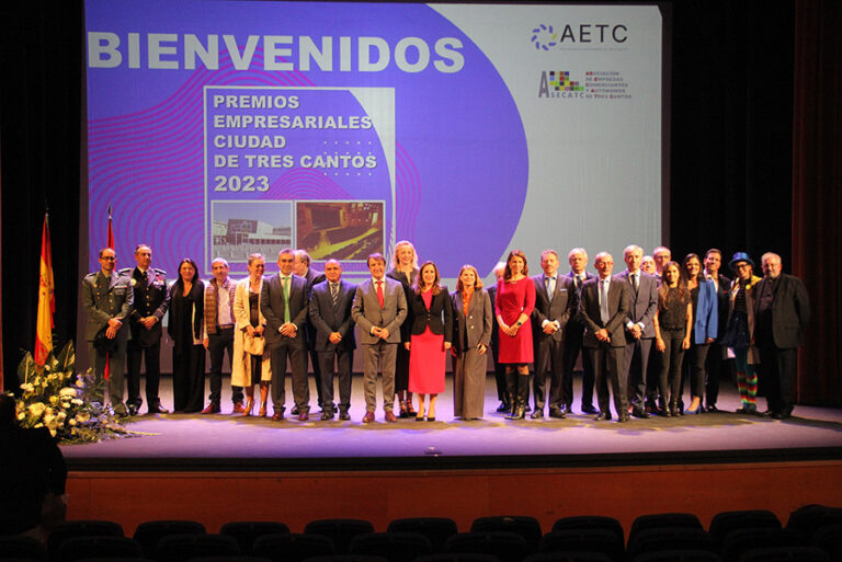 AETC y ASECATC hacen entrega de los Premios Empresariales ‘Ciudad de Tres Cantos’ 2023