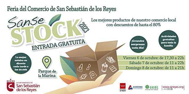 Sansestock: la feria del comercio más destacada del norte de Madrid regresa este fin de semana.