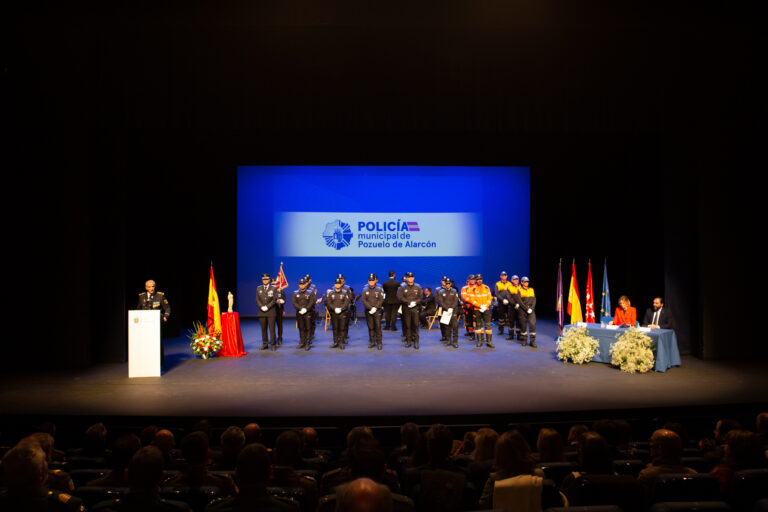 Celebran el Día de la Patrona de la Policía Municipal de Pozuelo de Alarcón en evento institucional