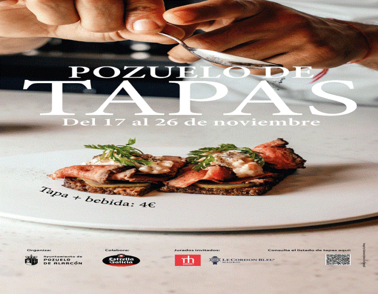 Llega Pozuelo de Tapas: una oportunidad para disfrutar de la gastronomía local