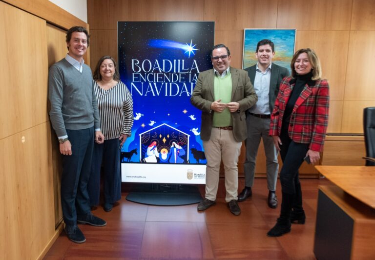 Boadilla del Monte se prepara para dar inicio a las actividades festivas con el encendido de luces navideñas