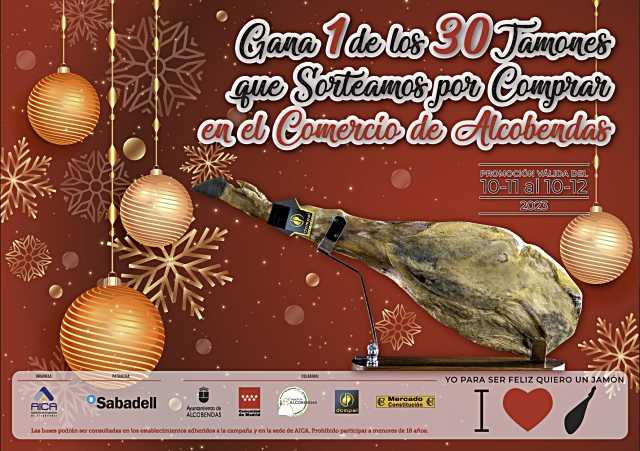 Comienza en Alcobendas la campaña ‘Yo para ser feliz quiero un jamón’