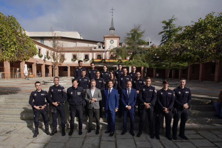 Las Rozas refuerza su plantilla de Policía Local con 18 nuevos agentes