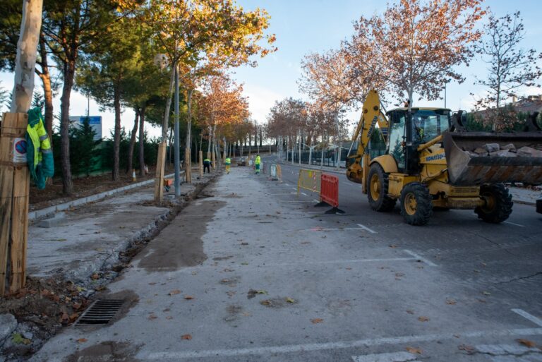 El Ayuntamiento de Boadilla del Monte inicia la construcción de la segunda fase de ampliación del carril bici