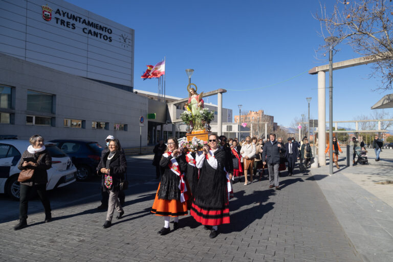 La Casa de Castilla y León de Tres Cantos celebra la festividad de Santa Águeda con un día en el que las mujeres toman el control de la localidad