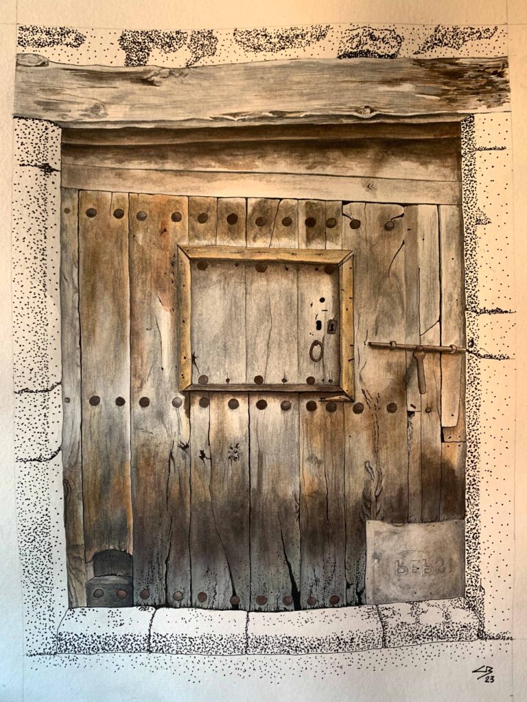 Cuatro nuevas exposiciones en el Centro Cultural Adolfo Suárez muestran el arte de los retratos y las puertas viejas