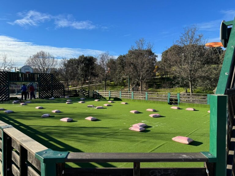 El parque Doctor Bachir de Colmenar Viejo vuelve a brillar gracias a las mejoras realizadas por el Ayuntamiento.