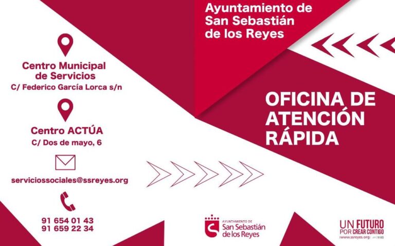 San Sebastián de los Reyes inaugura oficina de atención rápida para resolver trámites de índole social