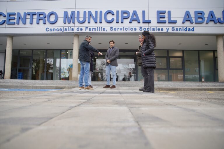 Comienzan trabajos de accesibilidad en el Centro Municipal El Abajón en Las Rozas