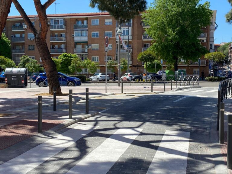 Nuevo acceso a la avenida España para el barrio de Sacramento en San Sebastián de los Reyes