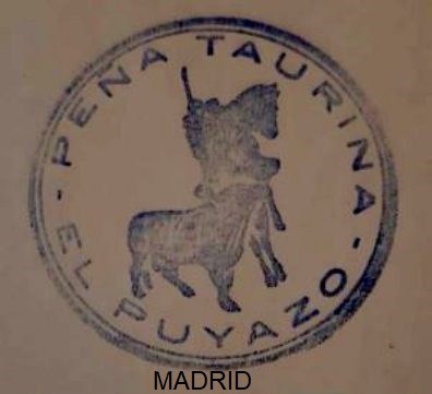 LA PEÑA TAURINA «EL PUYAZO» DE MADRID ANUNCIA SUS CONFERENCIAS