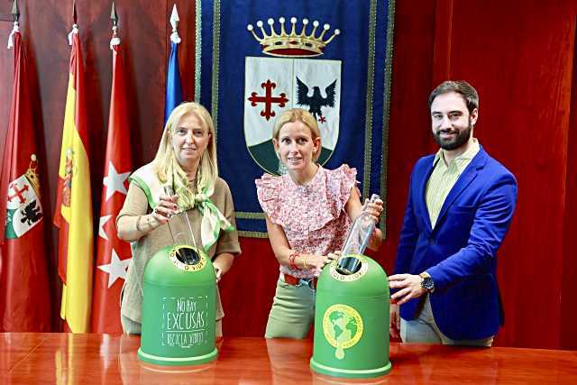 Alcobendas y Ecovidrio unen esfuerzos para fomentar la reutilización de vidrio en la ciudad