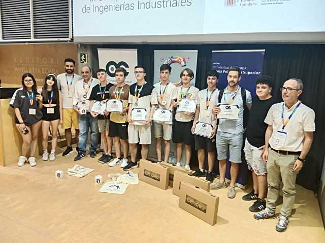 Instituto Sierra del Valle de la Adrada triunfa en el campeonato nacional de la III Olimpiada Industrial