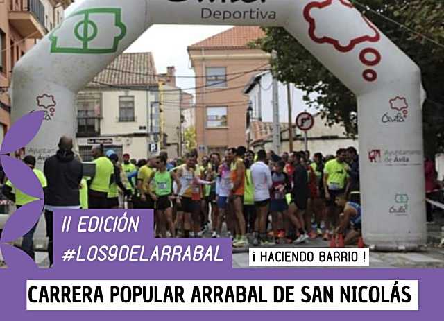 Abiertas las inscripciones para la II Carrera Popular Arrabal de San Nicolás