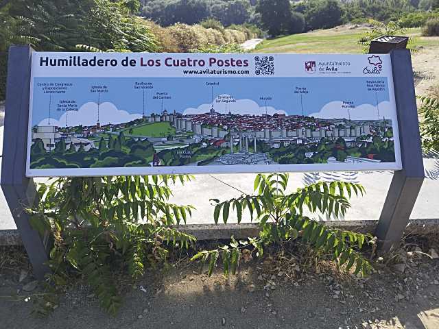 Nueva señalización turística en Los Cuatro Postes