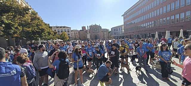 Éxito rotundo en la Canimarcha Ciudad de Ávila con 400 participantes