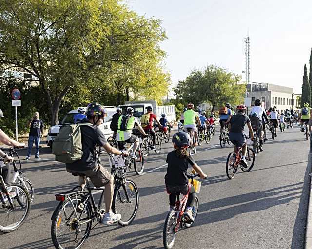 Exitosa Bicicletada en Pozuelo de Alarcón