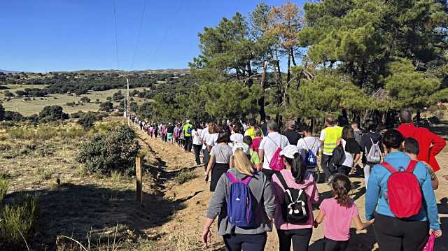 Desayuno benéfico y rutas para todas las edades en la Marcha Solidaria de Martiherrero