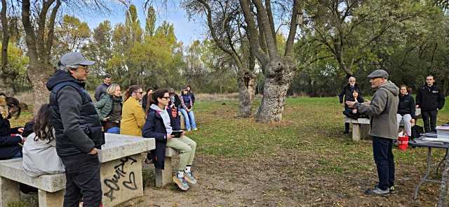 Éxito del curso de ilustración de naturaleza en el parque de El Soto en Ávila