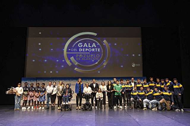 Más de 500 asistentes celebran la Gala del Deporte 2024 en Pozuelo de Alarcón