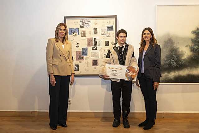 Miguel Fernández Romeralo primer premio en el IX Certamen de Pintura de Pozuelo